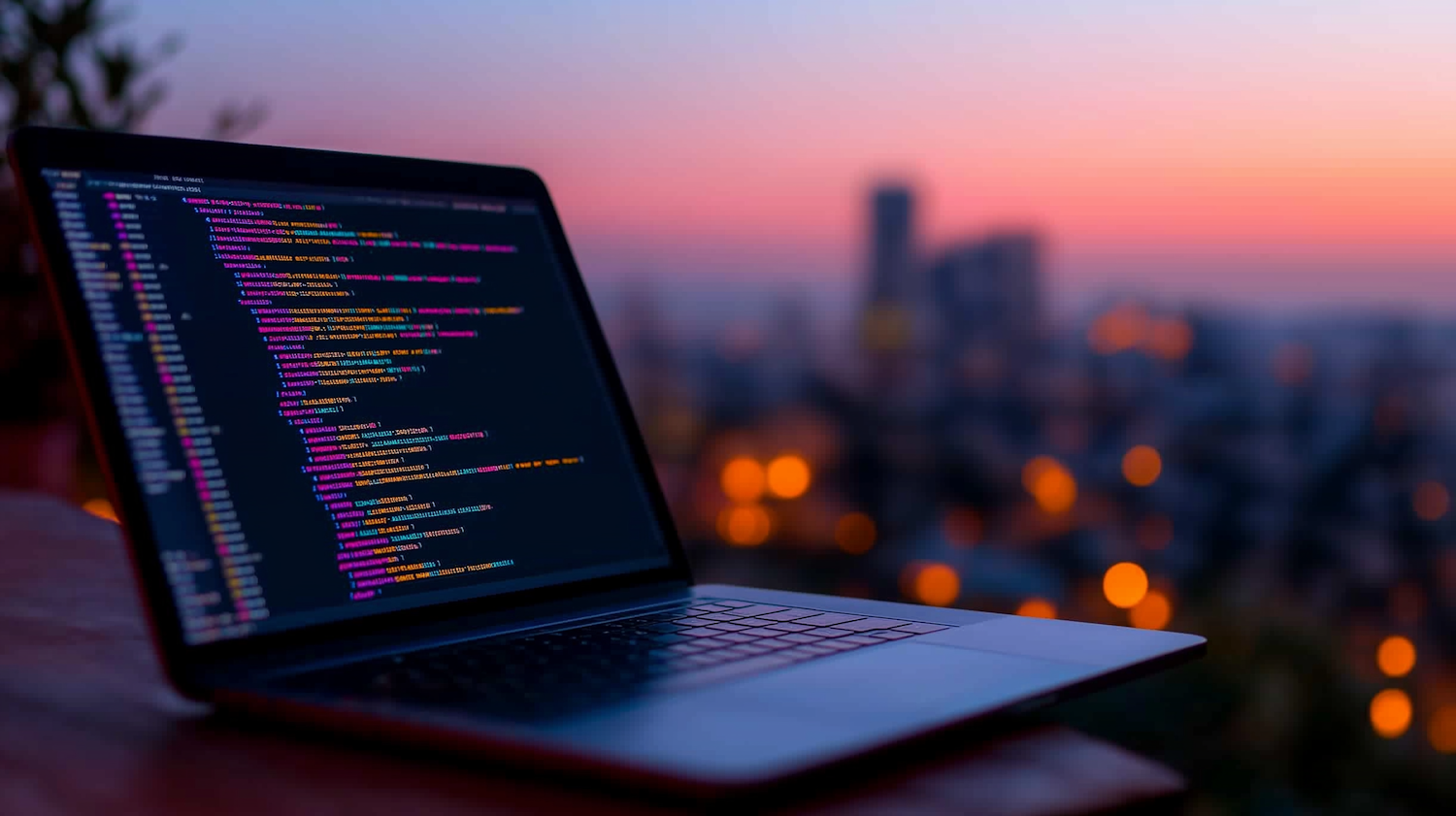 A developer with a puzzled expression, looking at a computer screen that shows a program running without any visual indication of progress.