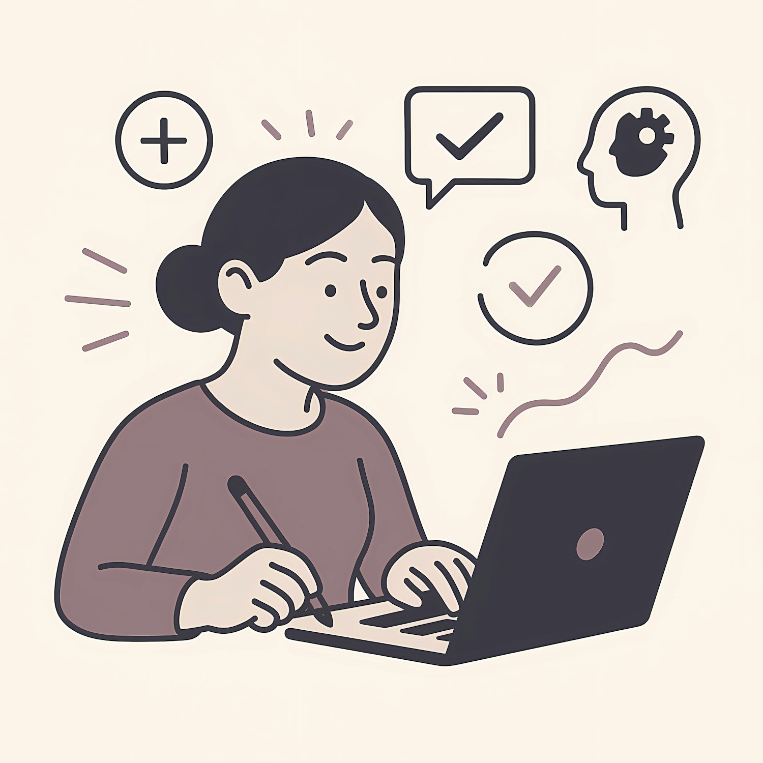 A designer sketches out a wireframe, creating the structural blueprint of a digital interface as a crucial step in the UX design process.