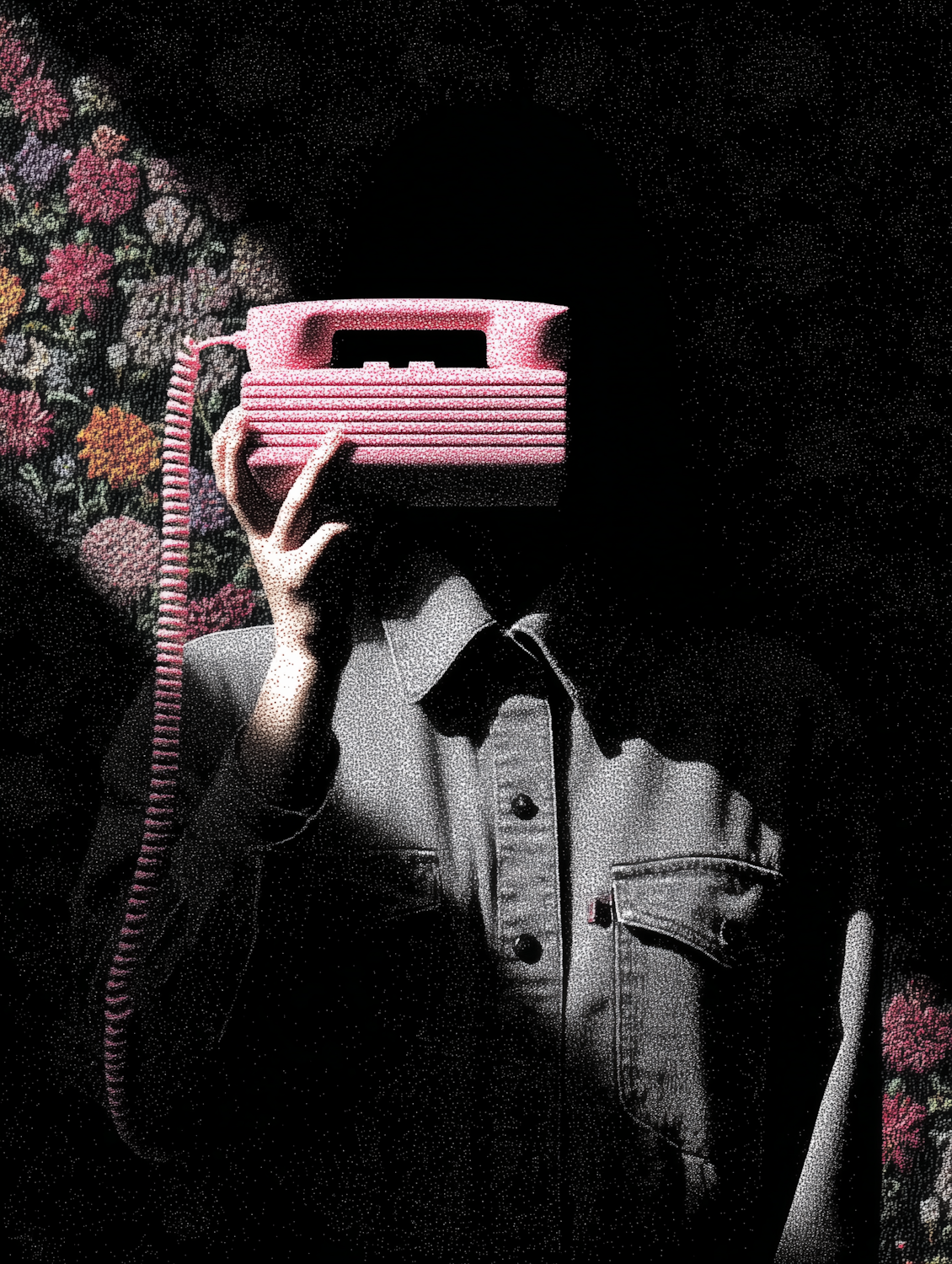 A person making a professional phone call, representing the outreach aspect of an appointment setter's role.