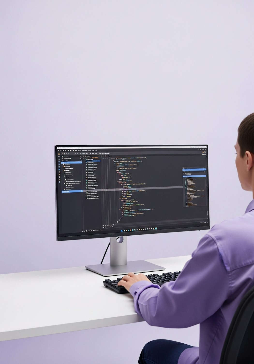 A person reviews remote job listings, highlighting the vast opportunities available for appointment setters.