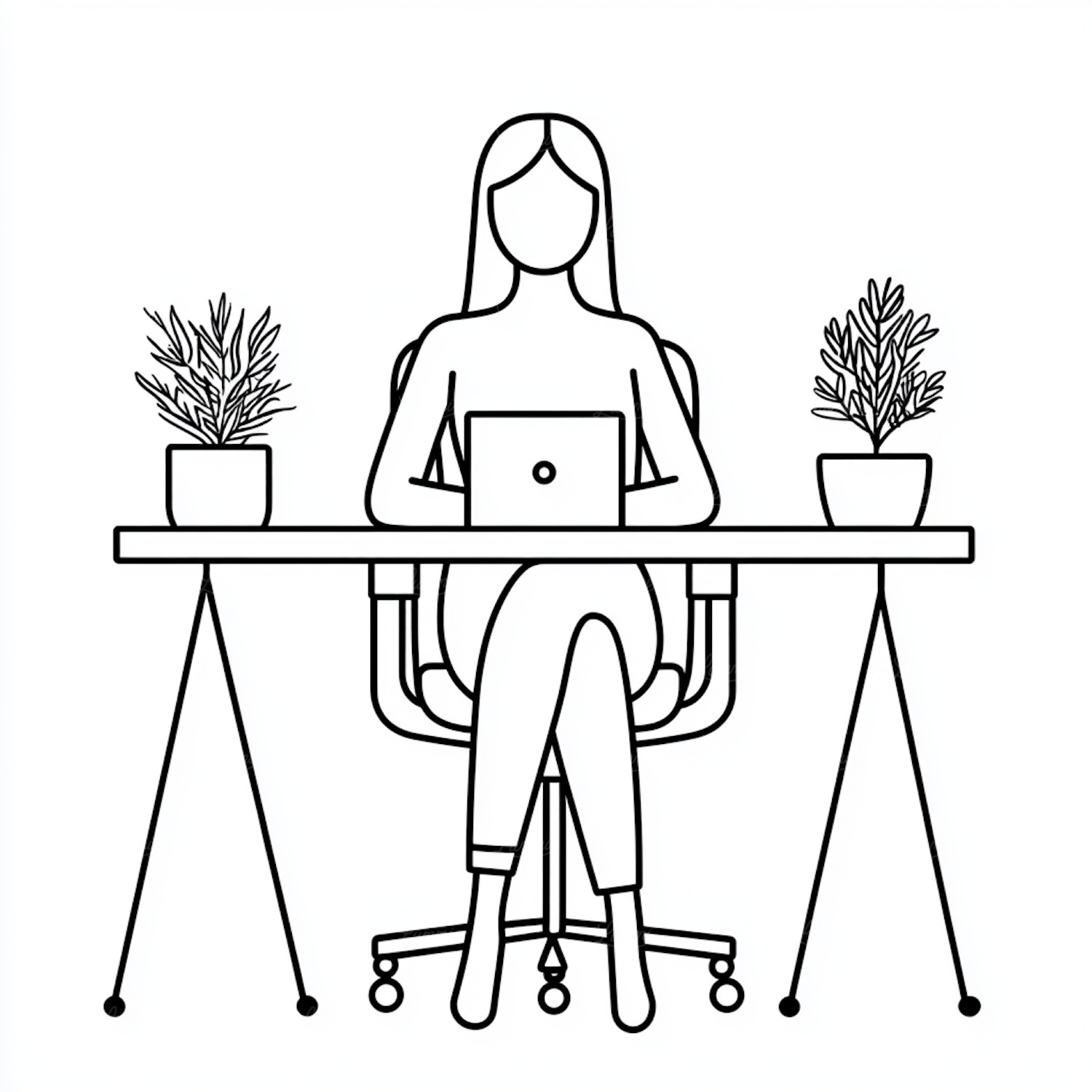 A professional focused on their laptop in a comfortable home office setting, embodying the flexibility of a remote appointment setting career.